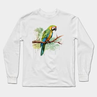 Military Macaw Long Sleeve T-Shirt